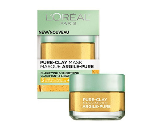 L’Oréal Paris Pure-clay Clarifying & Smoothing Face Mask